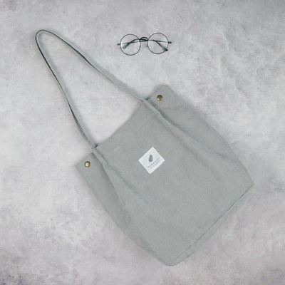 The Trend Of Thickened Diagonal Canvas Ladies Bags