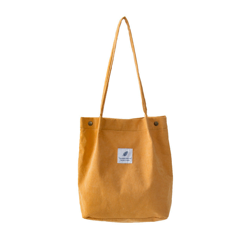 The Trend Of Thickened Diagonal Canvas Ladies Bags