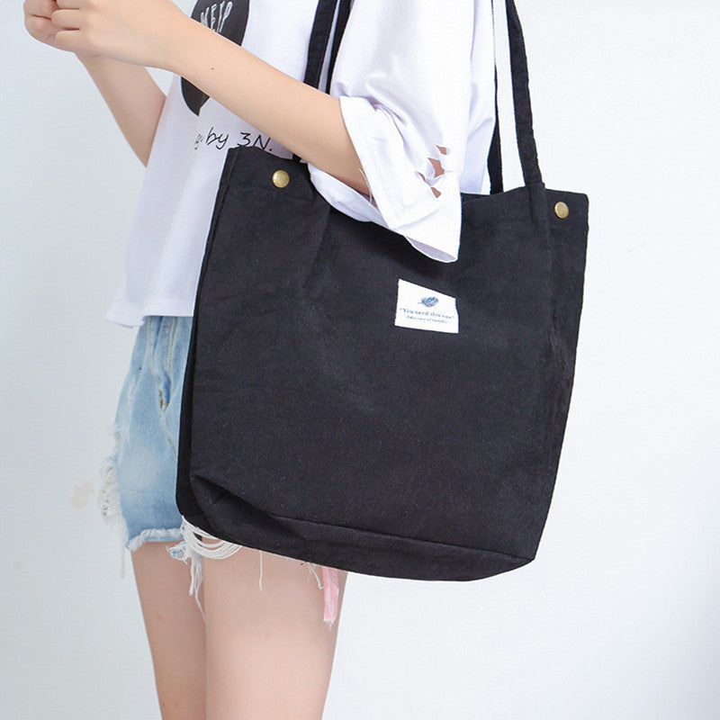 The Trend Of Thickened Diagonal Canvas Ladies Bags