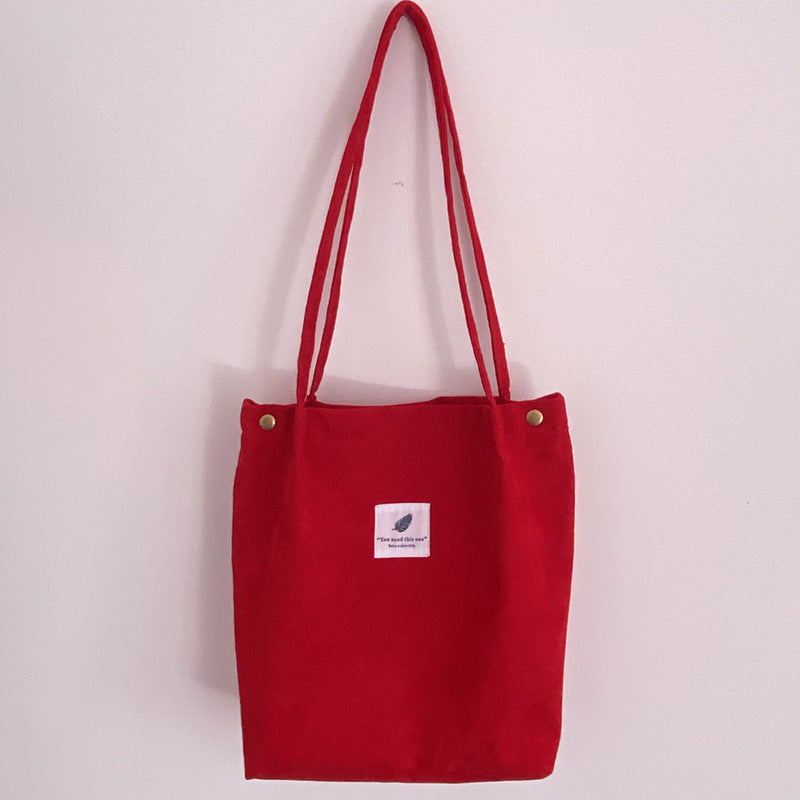 The Trend Of Thickened Diagonal Canvas Ladies Bags