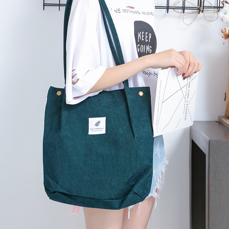 The Trend Of Thickened Diagonal Canvas Ladies Bags