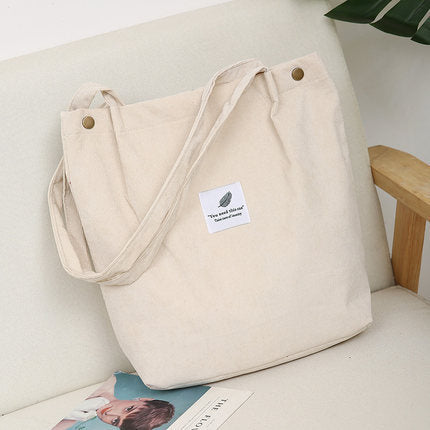 The Trend Of Thickened Diagonal Canvas Ladies Bags