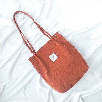 The Trend Of Thickened Diagonal Canvas Ladies Bags